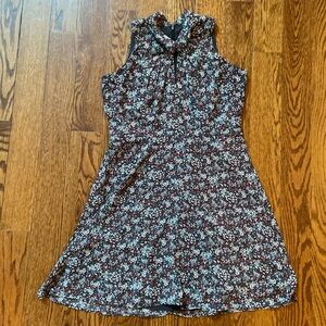 LOFT petite fit and flare mini dress
